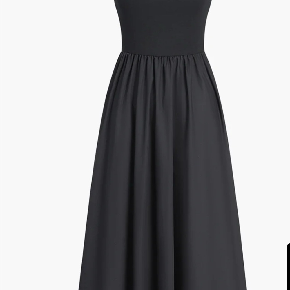 Commense Black Sleeveless Maxi Dress - Picture 4 of 5